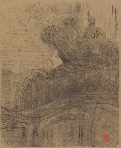Cléo de Mérode - Henri de Toulouse-Lautrec