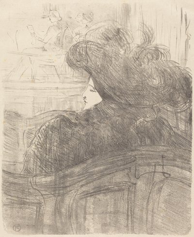 Cléo de Mérode - Henri de Toulouse-Lautrec