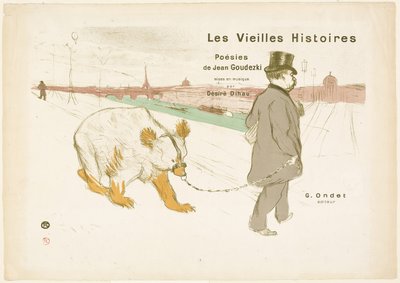 Couverture et frontispice de Les Vieilles Histoires - Henri de Toulouse Lautrec