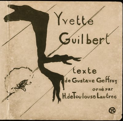 Couverture pour Yvette Guilbert - Henri de Toulouse-Lautrec