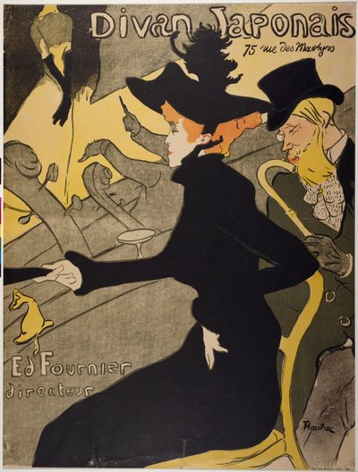 Divan Japonais - Henri de Toulouse-Lautrec