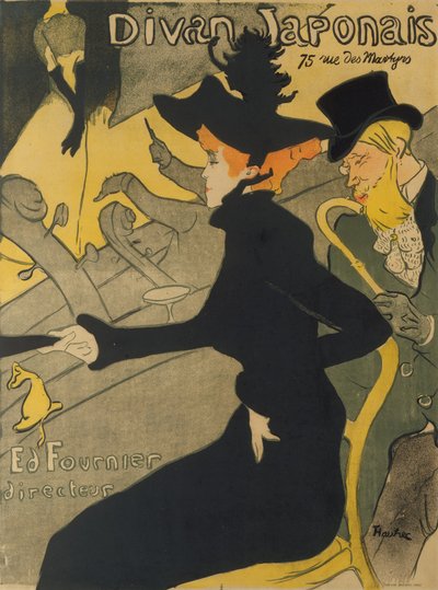 Divan Japonais - Henri de Toulouse Lautrec