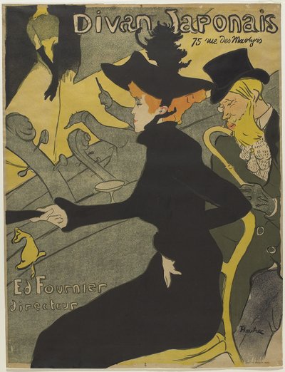 Divan Japonais - Henri de Toulouse Lautrec