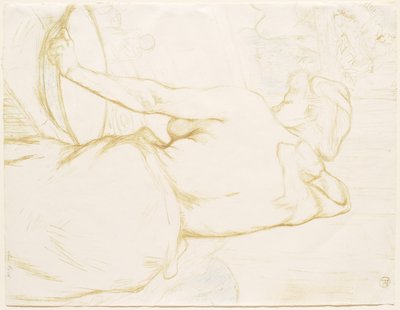 Elles : Femme se lavant - La Toilette - Henri de Toulouse-Lautrec