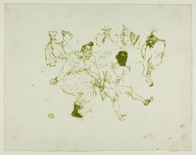 Footit et chocolat - Henri de Toulouse-Lautrec