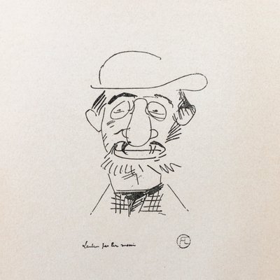 Henri Toulouse-Lautrec. Autoportrait. - Henri de Toulouse Lautrec
