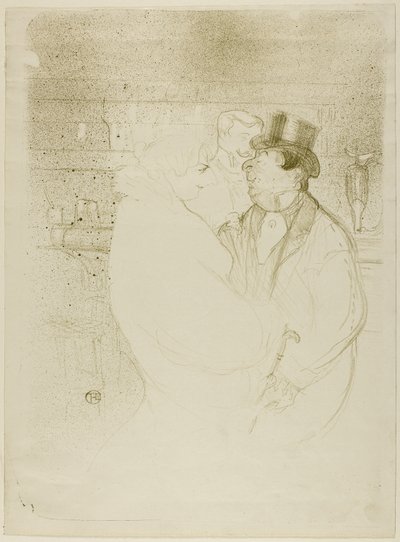 Ida Heath au bar - Henri de Toulouse-Lautrec