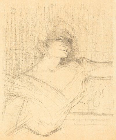 Dans "La glu" - Henri de Toulouse-Lautrec
