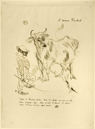 Invitation à un verre de lait - Henri de Toulouse-Lautrec