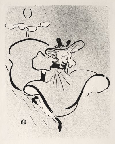 Jane Avril - Henri de Toulouse-Lautrec
