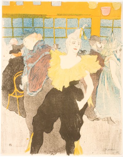 La Clownesse au Moulin Rouge - Henri de Toulouse-Lautrec