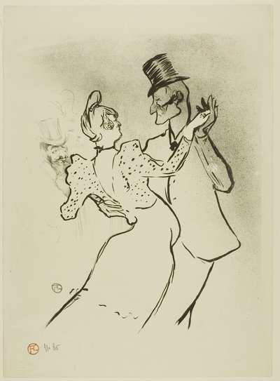 La Goulue - Henri de Toulouse-Lautrec