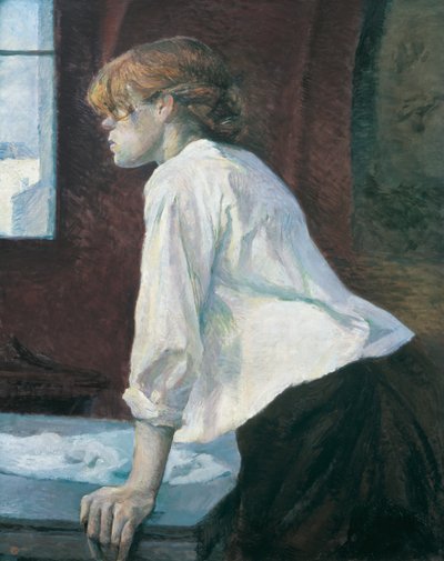 La blanchisseuse - Henri de Toulouse Lautrec
