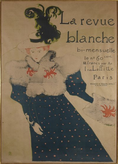 La revue blanche - Henri de Toulouse-Lautrec