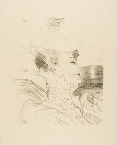 Louise Balthy, de Treize lithographies - Henri de Toulouse-Lautrec