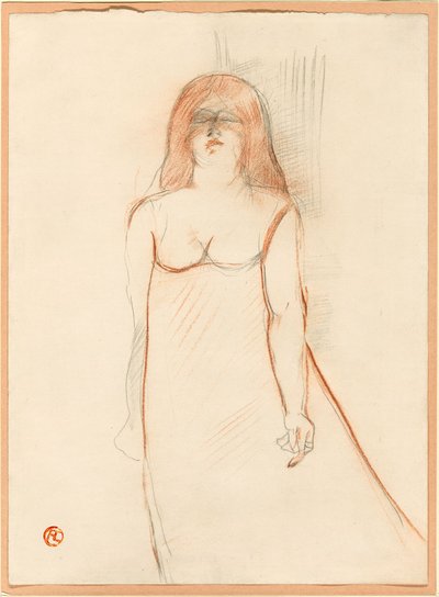 Mademoiselle Cocyte - Henri de Toulouse-Lautrec