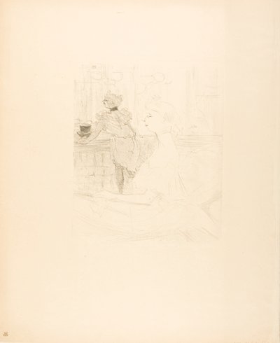 Mademoiselle Leconte - Henri de Toulouse-Lautrec