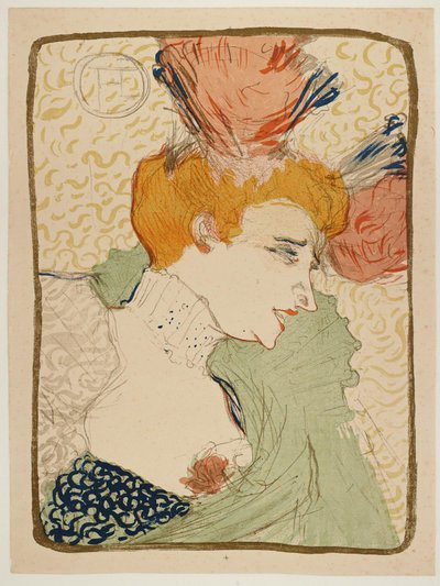 Mademoiselle Marcelle Lender, en buste - Henri de Toulouse-Lautrec