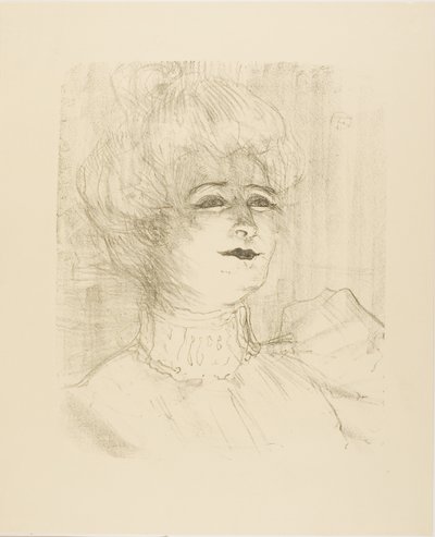 Marie-Louise Marsy, de Treize Lithographies - Henri de Toulouse-Lautrec