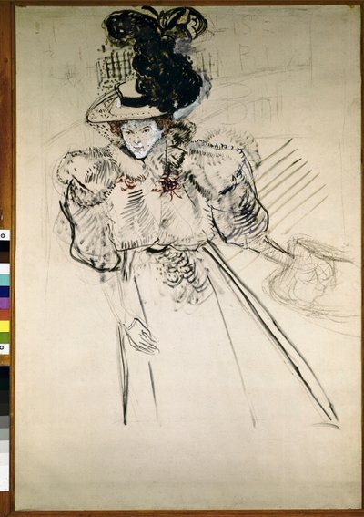 Misia Natanson - Henri de Toulouse Lautrec