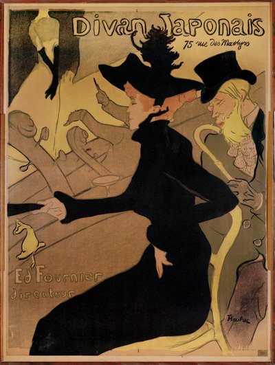 Nightclub Le Divan Japonais - Henri de Toulouse-Lautrec