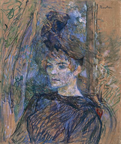 Portrait de Suzanne Valadon - Henri de Toulouse Lautrec