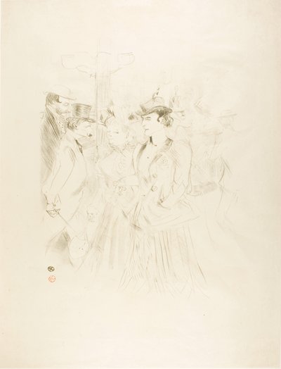 Promenade - Henri de Toulouse-Lautrec