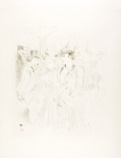 Promenade - Henri de Toulouse-Lautrec