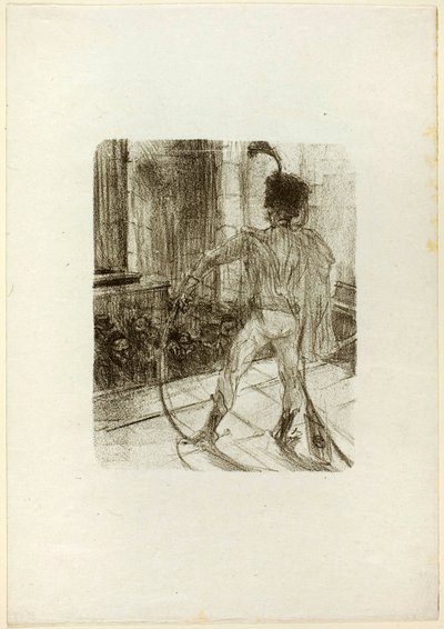 Schlomé Fuss dans la synagogue, de Au Pied du Sinaï - Henri de Toulouse-Lautrec