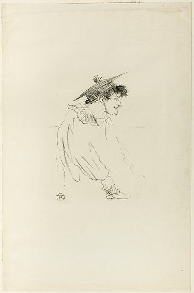 Petite Fille Anglaise (Miss Dolly) - Henri de Toulouse-Lautrec