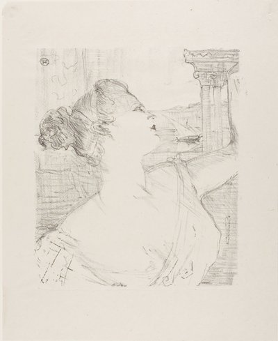 Sybil Sanderson, de Treize Lithographies - Henri de Toulouse-Lautrec