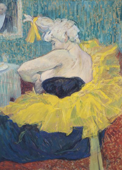 La Clownesse Cha-U-Kao en tutu - Henri de Toulouse Lautrec