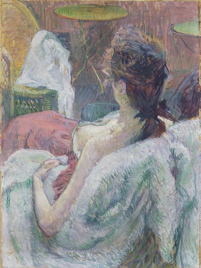 Le modèle se reposant - Henri de Toulouse Lautrec