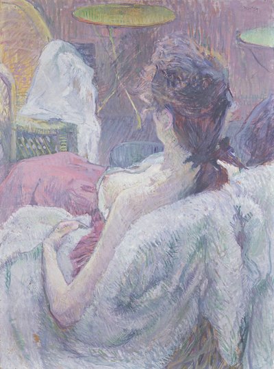 Le Repos du Modèle - Henri de Toulouse Lautrec