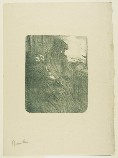 Les vieux flirts, de Mélodies de Désiré Dihau - Henri de Toulouse-Lautrec
