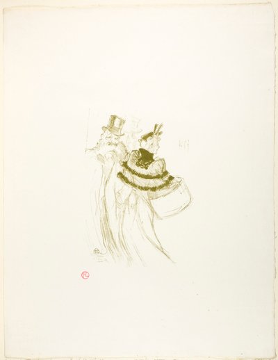 Les vieux messieurs - Henri de Toulouse-Lautrec