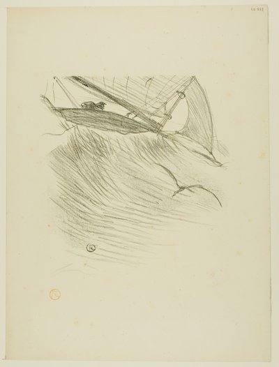 Les Hirondelles de mer, des Mélodies de Désiré Dihau - Henri de Toulouse-Lautrec