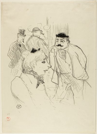 Le Stalk—Moulin Rouge - Henri de Toulouse-Lautrec