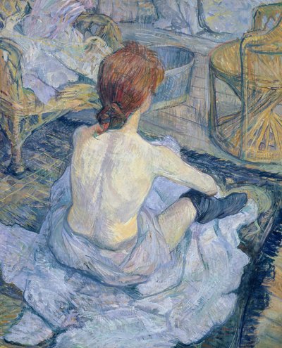 Femme à sa toilette - Henri de Toulouse Lautrec