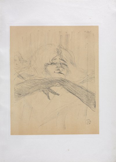 Yvette Guilbert-Série anglaise: Linger Longer Loo - Henri de Toulouse-Lautrec