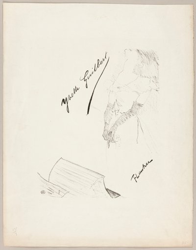 Yvette Guilbert - Henri de Toulouse-Lautrec
