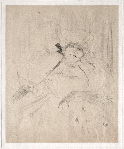 Yvette Guilbert : Chanson ancienne - Henri de Toulouse-Lautrec