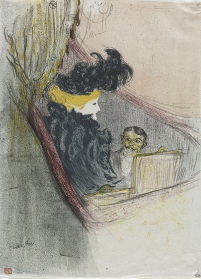 Une idylle princière, Clara Ward, 1897 - Henri de Toulouse Lautrec