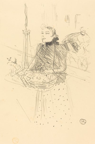 Achetez mes belles violettes - Henri de Toulouse Lautrec