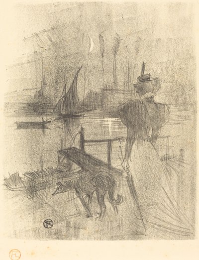 Adieu - Henri de Toulouse Lautrec