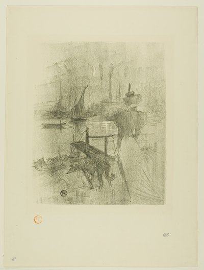 Adieu - Henri de Toulouse Lautrec