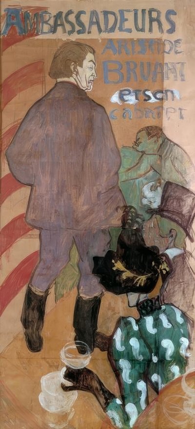 Ambassadeurs, Aristide Bruant et son cabaret - Henri de Toulouse Lautrec