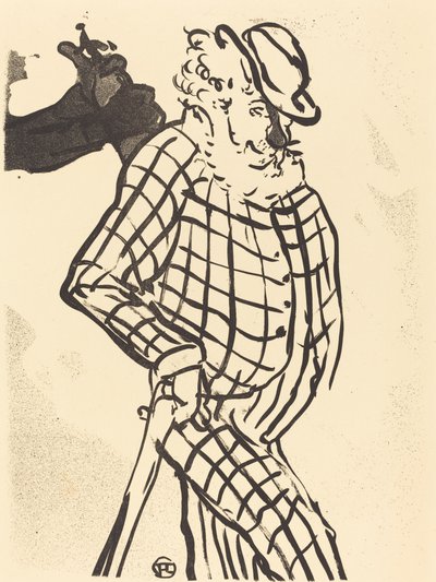 Chanteur américain, 1893 - Henri de Toulouse Lautrec