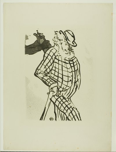 Chanteuse américaine, extrait de Le Café-Concert - Henri de Toulouse Lautrec