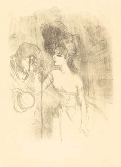 Anna Held et Baldy - Henri de Toulouse Lautrec